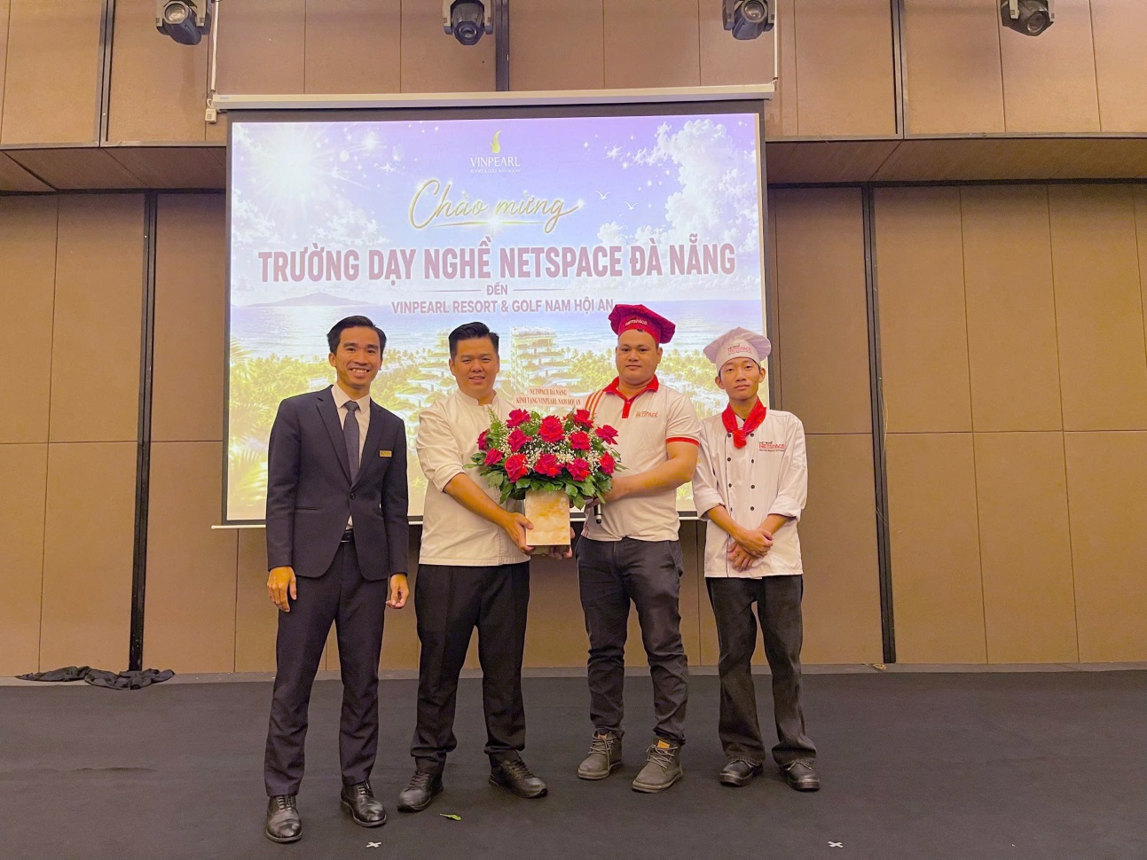 Netspace Đà Nẵng trải nghiệm thực tế tại Vinpearl Resort & Golf Nam Hội An