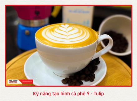 Kỹ năng tạo hình cà phê Ý Tulip