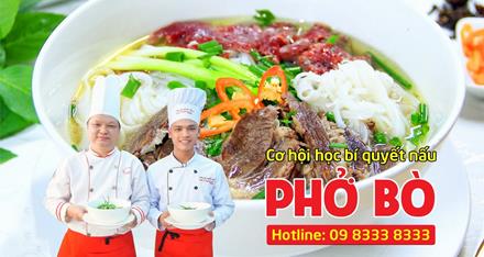 Học bí quyết nấu phở tại Đà Nẵng