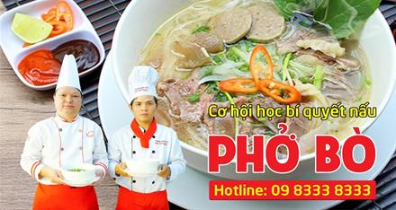 Học bí quyết nấu phở tại Đà Nẵng