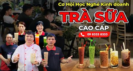 Học bí quyết pha chế trà trái cây – trà sữa cao cấp tại Đà Nẵng
